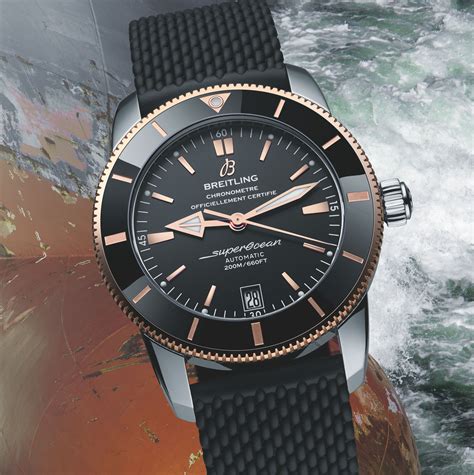 rose gold breitling superocean|Breitling Superocean price.